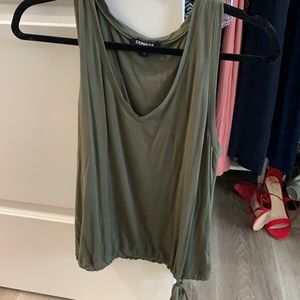 Army green Express tank